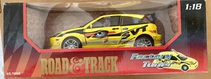 Motor Max Ford Focus SVT 1/18 Custom Green Road & Track Factory Tuner gelb - Bild 1 von 3