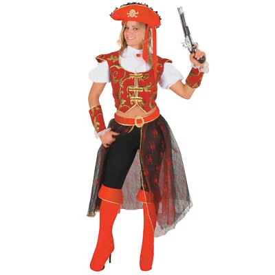 Ciao Travestimento Lady Corsara Costume Carnevale Donna Taglia Unica - Immagine 1 di 4
