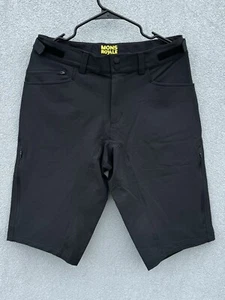 MONS ROYALE MEN’S MOMENTUM 2.0 MERINO BIKE SHORTS BLACK SZ. M — NEW WITH TAGS - Picture 1 of 21