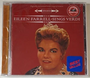 EILEEN FARRELL / SINGS VERDI / REMASTERED STEREO SUPER BIT MAPPING / NEW SEALED - Foto 1 di 2