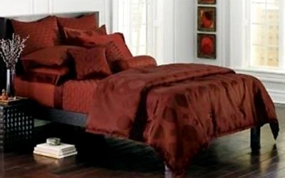 FULL / QUEEN - Simply Vera Wang - Sienna Sky STD + EURO SHAMS & DUVET COVER SET - Image 1 of 4