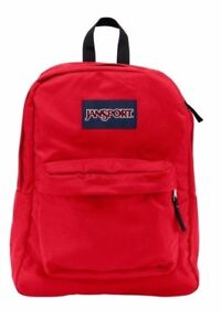 JanSport Superbreak Backpack, Red Tape T501 5XP 