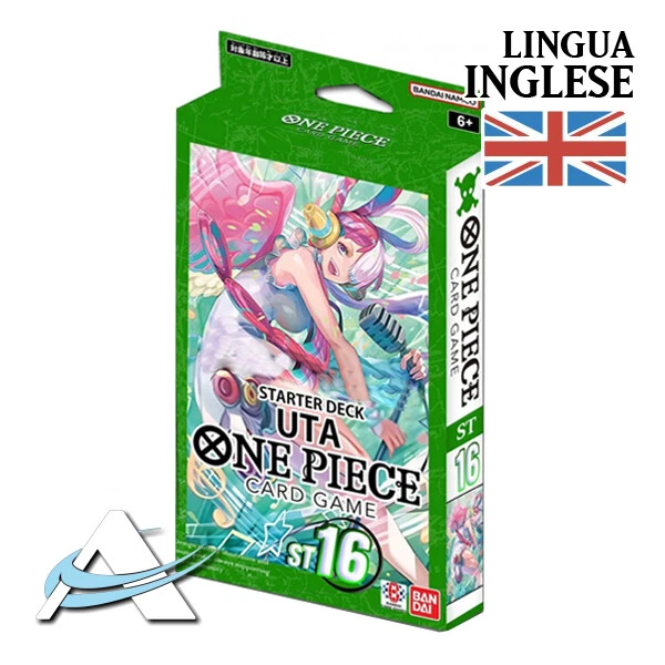 ONE PIECE CARD GAME Mazzo Green Uta INGLESE Starter Deck ST16 Asta - Immagine 1 di 1