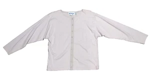 Vintage Perry Ellis America Women's Cotton Cardigan Size M Dolman Sleeve 90s  - Picture 1 of 6