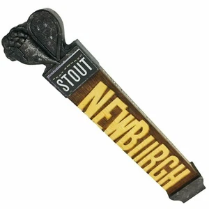 Newburgh Craft Beer Tap Handle Peat Smoked Stout Draft Keg - Picture 1 of 4