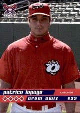 2005 Orem Owlz Grandstand #29 Patrice Lepage Greenfield Parc Quebec Canada Card 