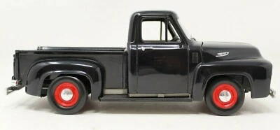 ROAD TOUGH Black 1953 FORD F100 PICKUP TRUCK 1:18 #92148 DIECAST - Image 1 of 4