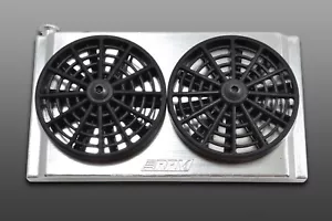 RPM 70780 SCALE MOCK RADIATOR + FANS crawler truck car short course buggy 1/10 - Picture 1 of 2