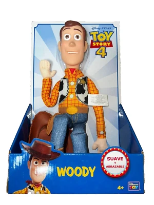 Disney Pixar Toy Story 4 Woody Suave y Abrazable VERSIÓN LATAM Foto 1 de 4