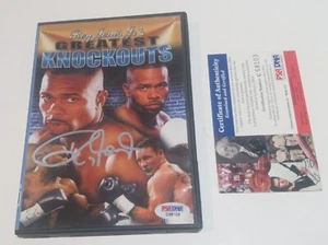 Roy Jones Jr Hand Signed DVD. PSA-DNA - Picture 1 of 3
