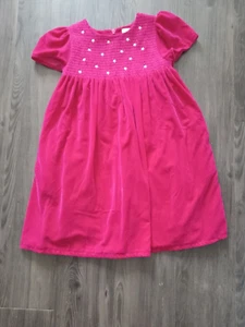 Mini Boden Velvet Dress Girls Size 9-10Y - Picture 1 of 4