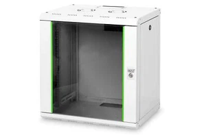 Netzwerk-Schrank 19 zoll 12 HE - Wandmontage - 450 mm Tiefe - Traglast 100 kg... - Photo 1/6