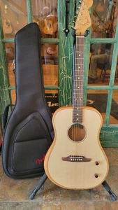 Fender American Acoustasonic Tele Telecaster All Mahogany w/ Deluxe Gig Bag - Picture 1 of 23