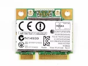 RealTek RTL8723AE Wi-Fi 802.11 b/g/n + BT 4.0 150Mbps PCI-E WLAN Combo Card 8723 - Picture 1 of 1