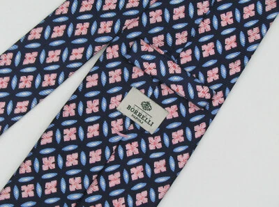 Новый галстук Luigi Borrelli Napoli Италия 100% тканый шелк галстук 3,5 дюйма x 61 дюйм длиной - Изображение 1 из 2