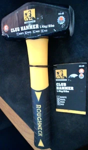 Martillo de club de cuello áspero. 1,4 kg/3 libras. 65-608. Agarre suave. Núcleo de fibra de vidrio maciza. Nuevo - Imagen 1 de 8