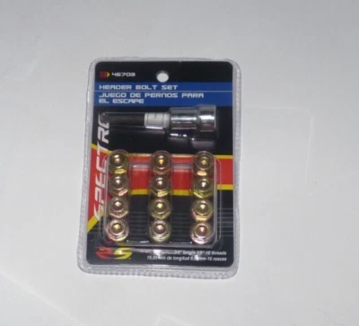 NEW SPECTRE Header Bolt Set 12 gold irridate 46703 3/8" X 3/4" NWT LF73 - Image 1 of 2
