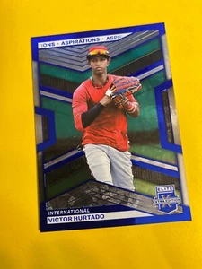 RS29801 2023 Elite Extra Aspirations Blue #92 Victor Hurtado RC #/349 - Picture 1 of 2