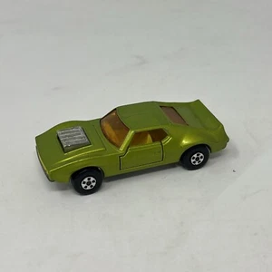 Matchbox Superfast No 9 AMX Javelin… Rare Chrome Engine Scoop Yellow Interior - Picture 1 of 7
