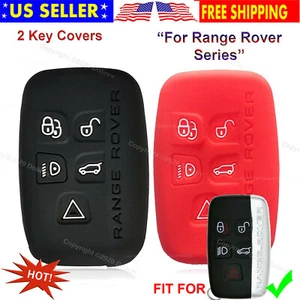 5B Silicone Smart Case Protector Holder Cover Entry Fob for Land Range Rover Key - Picture 1 of 5