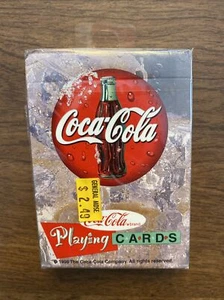 Vintage New Factory Sealed Coca Cola Playing Cards 1998 Polar Bear USA C16 - Picture 1 of 11