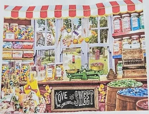 5D Diamond Painting - Colorful Candy Store - Candy Shoppe - 12" x 16" - Picture 1 of 3