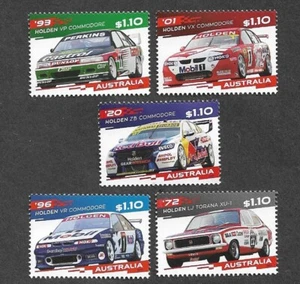 AUSTRALIA HOLDEN RACING CARS MNH SET 2021 - Picture 1 of 1