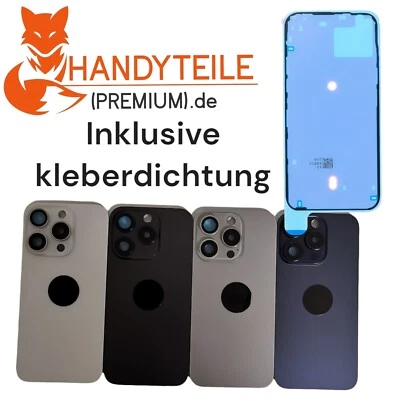 Akkudeckel Für iPhone 15 Pro Komplett Backcover  Rückseite  Top Alle Farben  - Bild 1 von 4