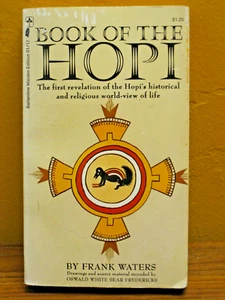 Book of the Hopi by Frank Waters (1969) 1st Print Ballantine Paperback - Foto 1 di 5