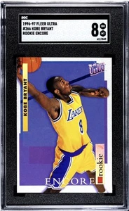 1996-97 Fleer Ultra Encore Kobe Bryant RC SGC 8 - Bild 1 von 2