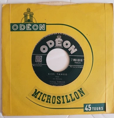 SIDNEY TORCH Kiss Tango / Valse Grise 7" SP Vinyl 45 Odéon 7M0 1018 - Bild 1 von 3