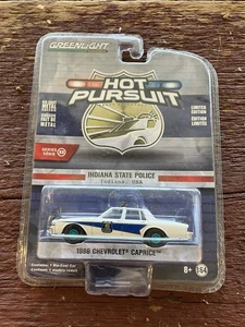 Greenlight Chase 1986 Indiana State Police Chevy Caprice 2019 Hot Pursuit - Bild 1 von 3
