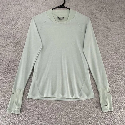 Oiselle Shirt Womens Small Lightweight Long Sleeve Running Top Layer Thumbholes - Image 1 of 4