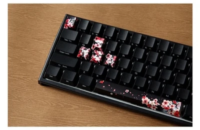 Traitors Sakura Kuro Keycap Set PBT Cherry Profile Artisan Custom Limited Japan - Image 1 of 4