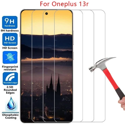 2PCS Tempered Glass Film Cover Guard Screen Protector For Oneplus 13R 13r 1+13R - Image 1 of 4