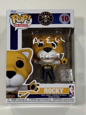 Алекс Английские Подписанные Самородки 'Рокки' Талисман Funko Pop! #10 w/HOF'97 Schwartz - Изображение 1 из 4