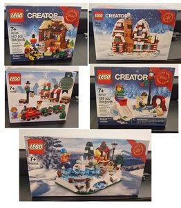 LEGO CREATOR: weihnachts sets sammlung 40106; 40107; 40337; 40262; 40416 - Bild 1 von 11
