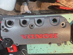 92-00 Honda D Series Valve Cover D16 - D16z6 - D16y8 - D16y7 (Custom Powder Coat - Picture 1 of 2