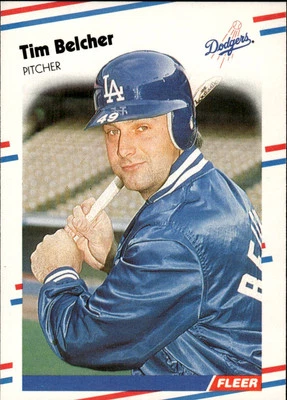 1988 Fleer #509 Tim Belcher Los Angeles Dodgers - Image 1 of 2