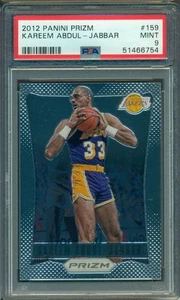 Panini Prizm Kareem Abdul Jabbar #159 2012 PSA 9 - Imagen 1 de 2