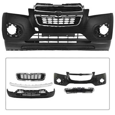 Front Upper & Lower Bumper Cover Kit For 2013-2016 Chevrolet Trax Replacement Foto 1 de 4