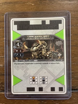 Behemoth Groundbreaker Eye of Judgment EOJ #079 PS3 Set 1 (Used) Mint - Image 1 of 2