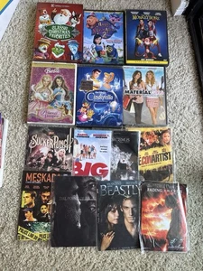 14 DVD Movie Lot – Family, Disney, Barbie, Thriller, Drama, Christmas #111 - Picture 1 of 1
