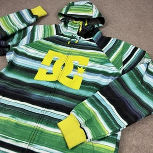 DC Shoe Spectrum Jacket Softshell Snowboard Ski Sulphur Spring Stripe 10K Mens L - Picture 1 of 18