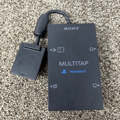 Sony PlayStation 2 PS2 Multitap Multi Tap Adapter SCPH-10090 Authentic Tested - Image 1 of 4