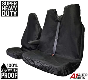 Heavy Duty 100% Waterproof Seat Cover Protectors For Citroen Relay & Dispatch - Picture 1 of 7