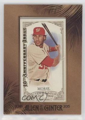 2012 Allen & Ginter's 2015 Buyback Framed Mini 10th Anniversary Issue Mike Morse - Image 1 of 2