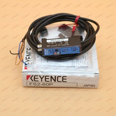 1ps new keyence FS2-60P Optical Fibre Senor Amplifier Fast Delivery - Image 1 of 3