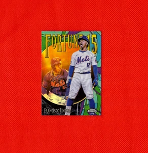 2025 Topps Chrome--Francisco Lindor #F15-7 Fortune 15 - Picture 1 of 2