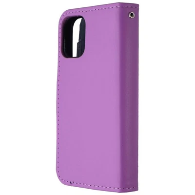 MyBat MyJacket Wallet Case for Apple iPhone 12 Mini - Purple - Image 1 of 3